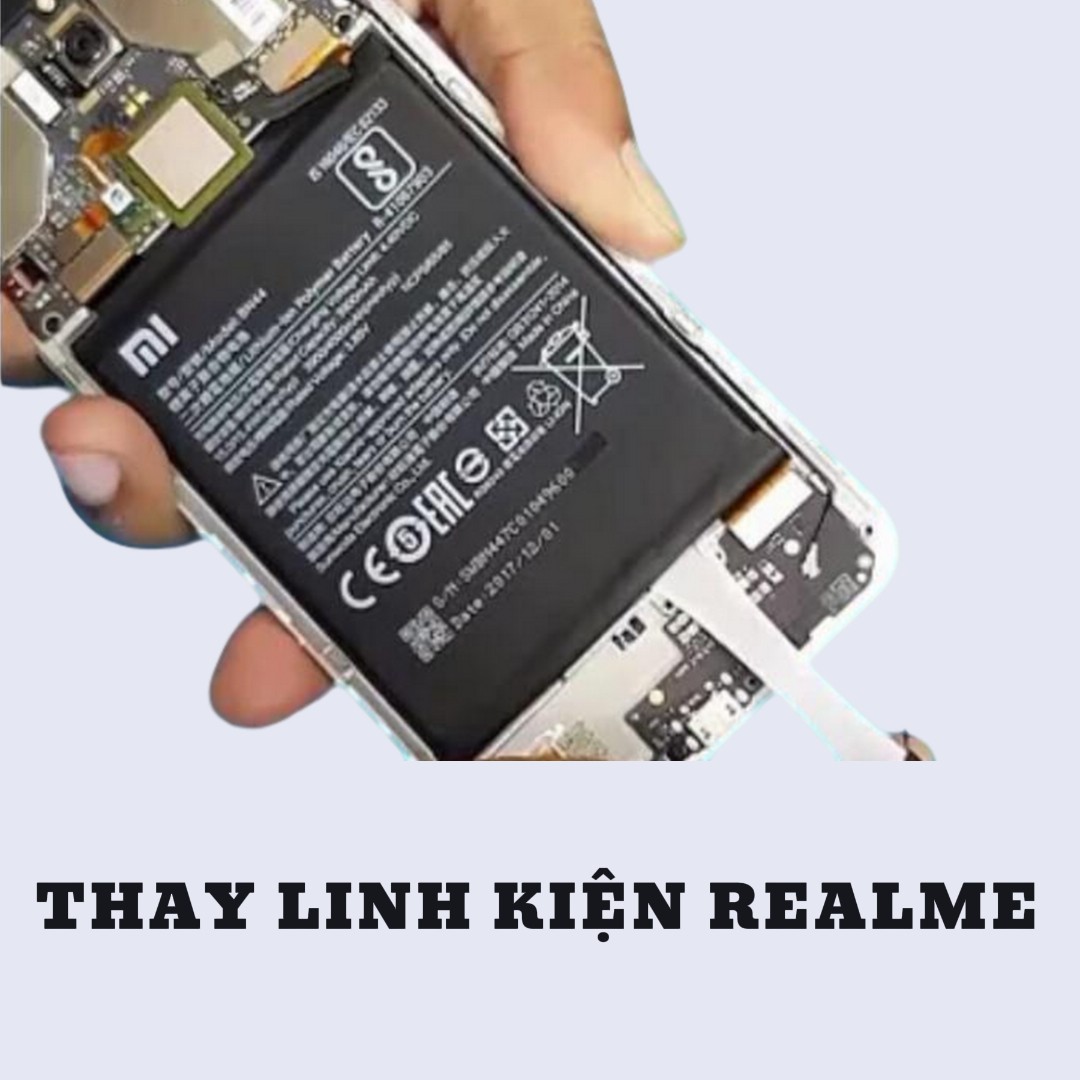 BẢNG GIÁ THAY LINH KIỆN REALME